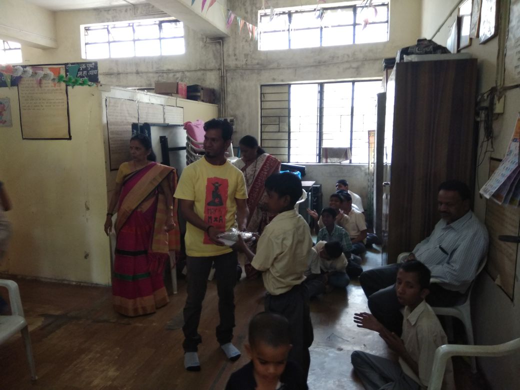 Interaction with children during social work